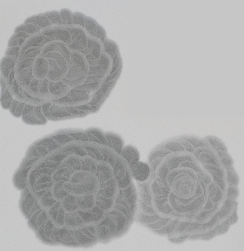 筋目描き（九子墨）