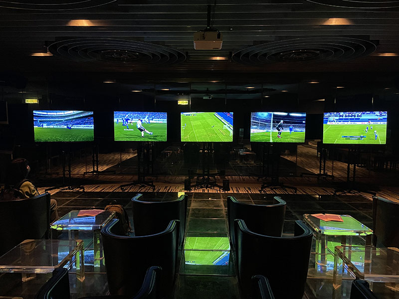 アデ・ダルマワン《哲人のサッカー(試合)》の展示風景