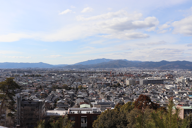 松麟館から観た景色