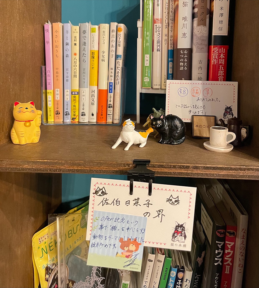 猫の本棚の店内画像3
