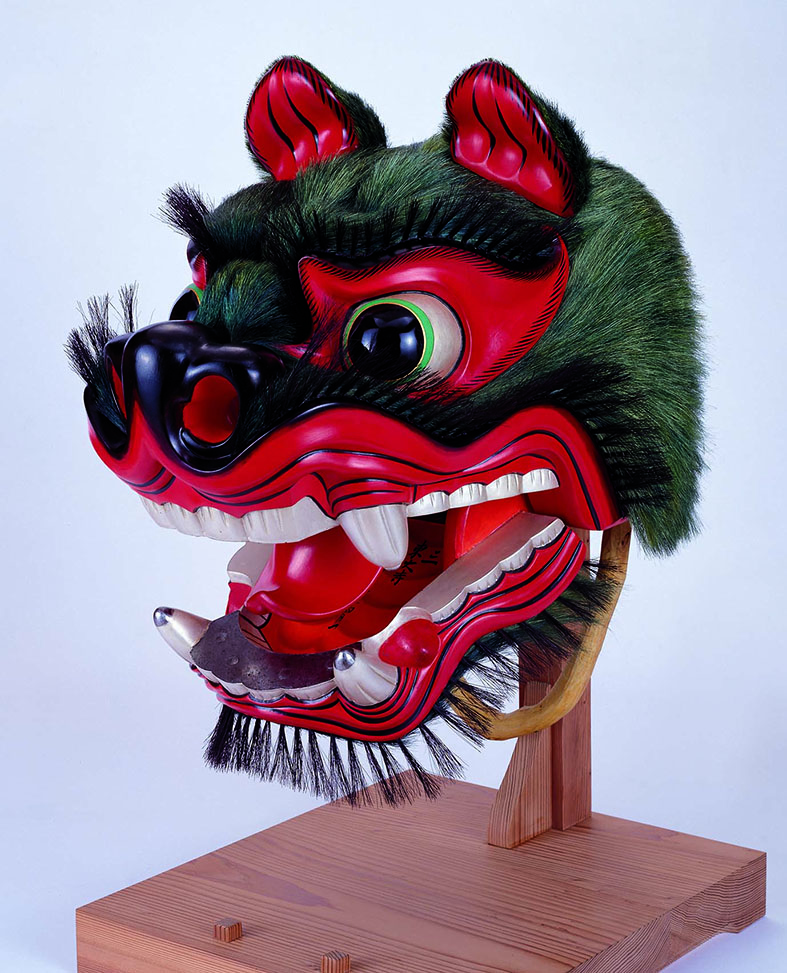 《模造 獅子面》 正倉院事務所所蔵