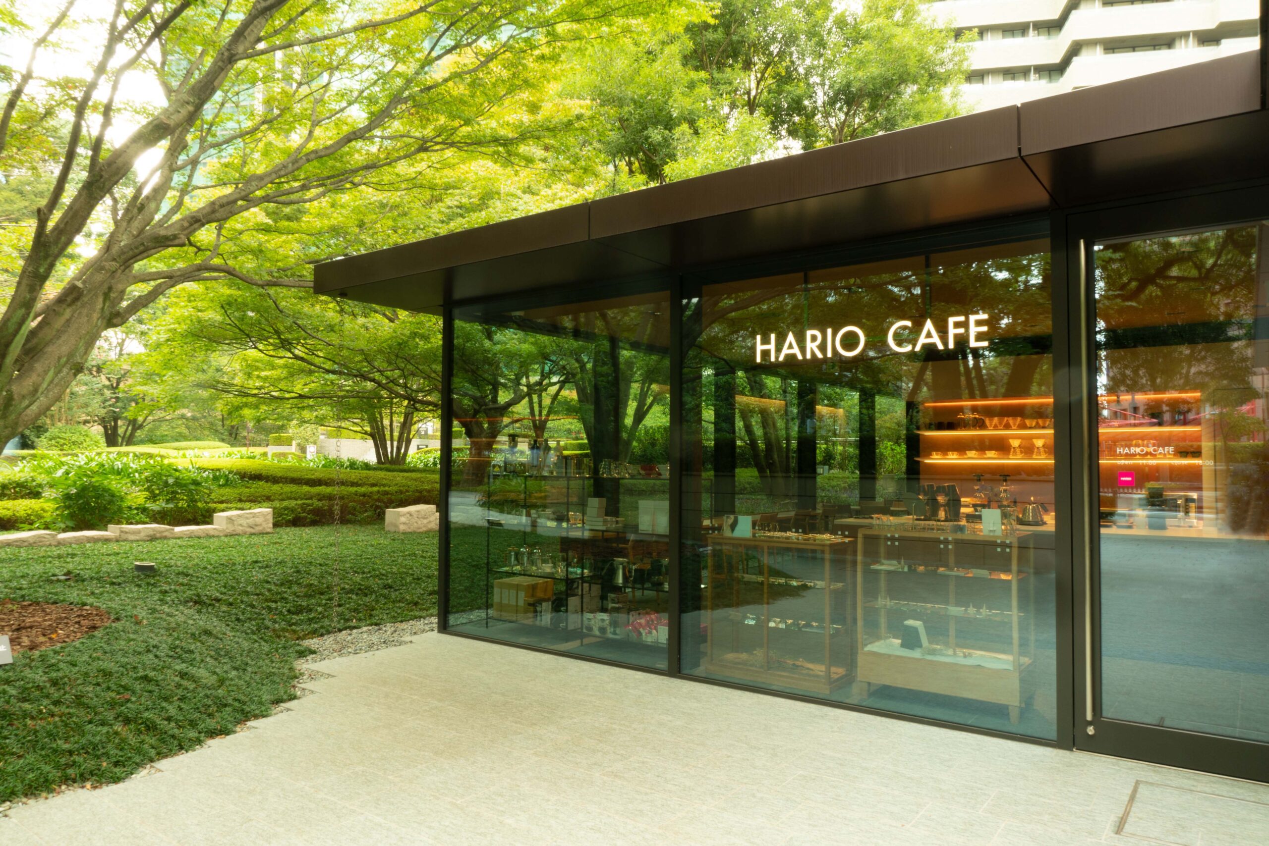 HARIOCAFE泉屋博古館東京店外観