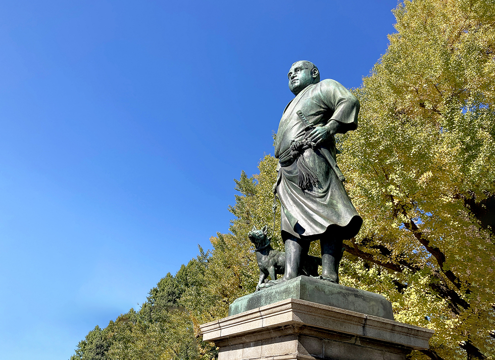 上野公園の西郷隆盛像(写真)