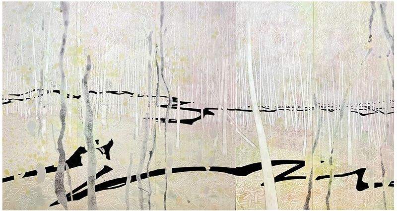 山内登喜雄《差し影》