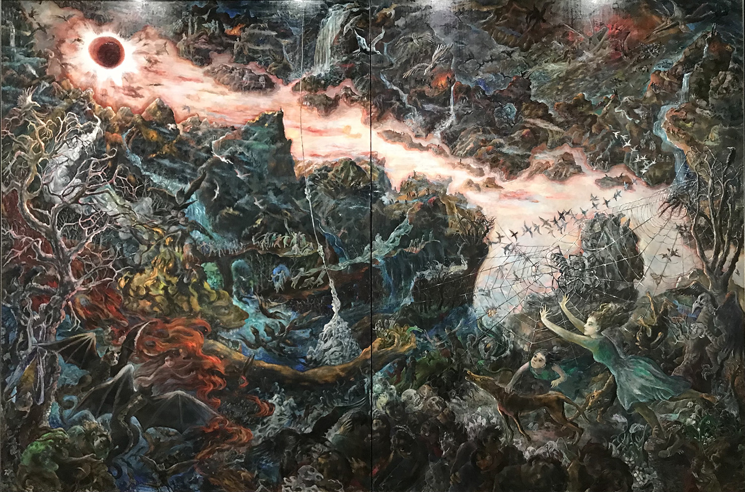 遠藤彰子《黒峠の陽光》画像