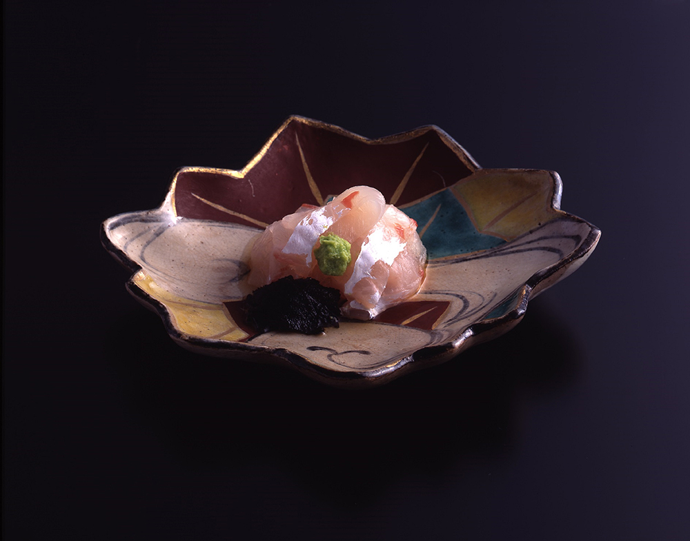 《色絵竜田川向付》画像