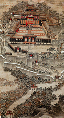 首里城図の画像