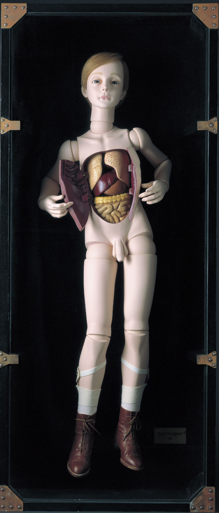 四谷シモン《解剖学の少年》画像