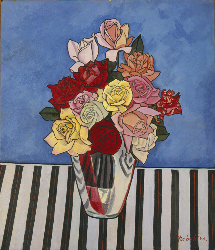 大河内信敬《薔薇》画像