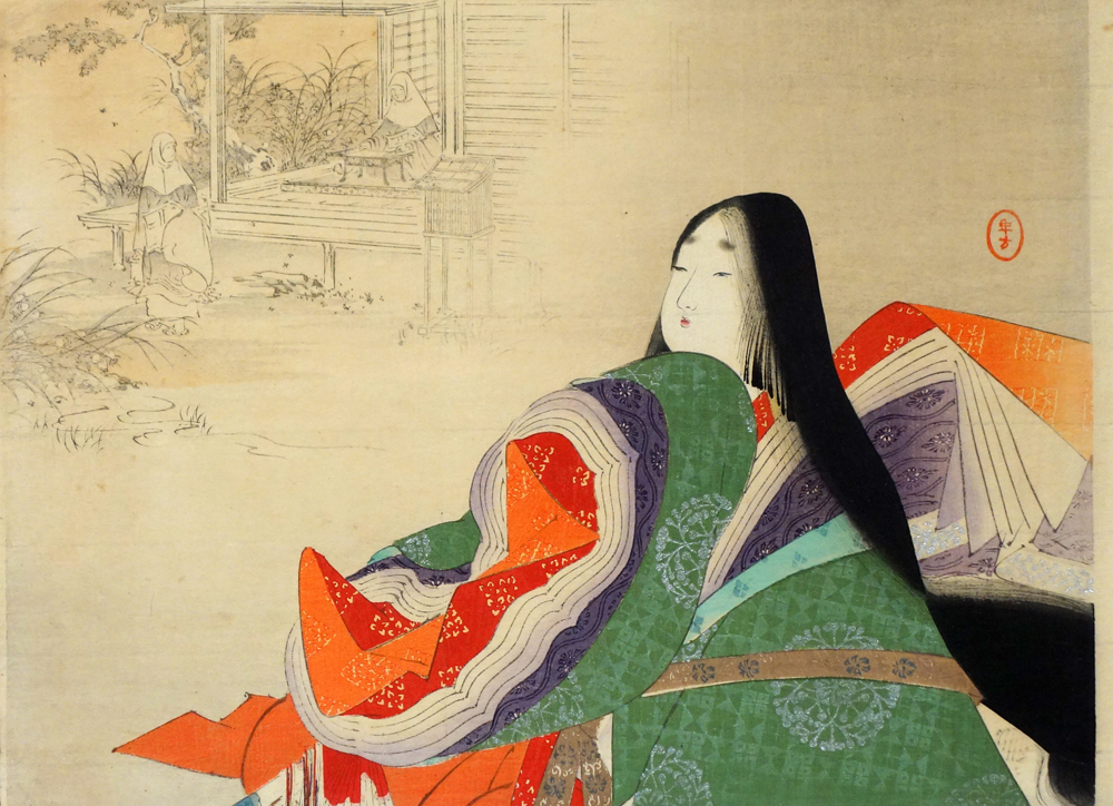 水野年方《寂光院》画像