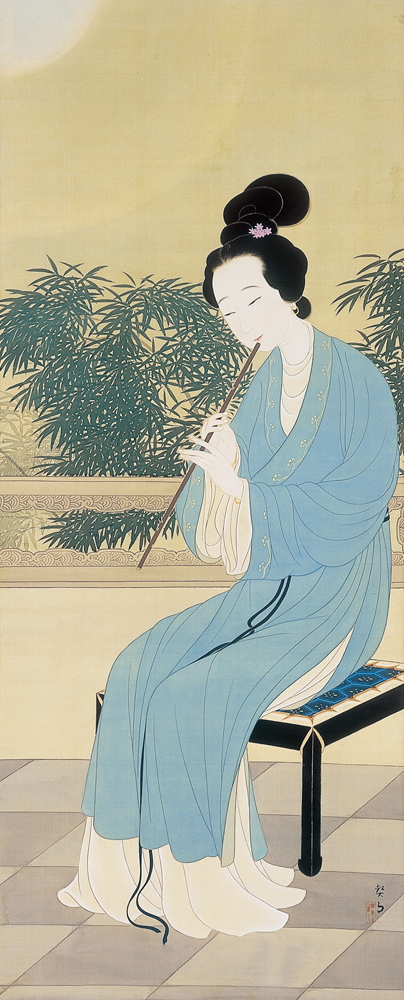 菊池契月《良宵》画像