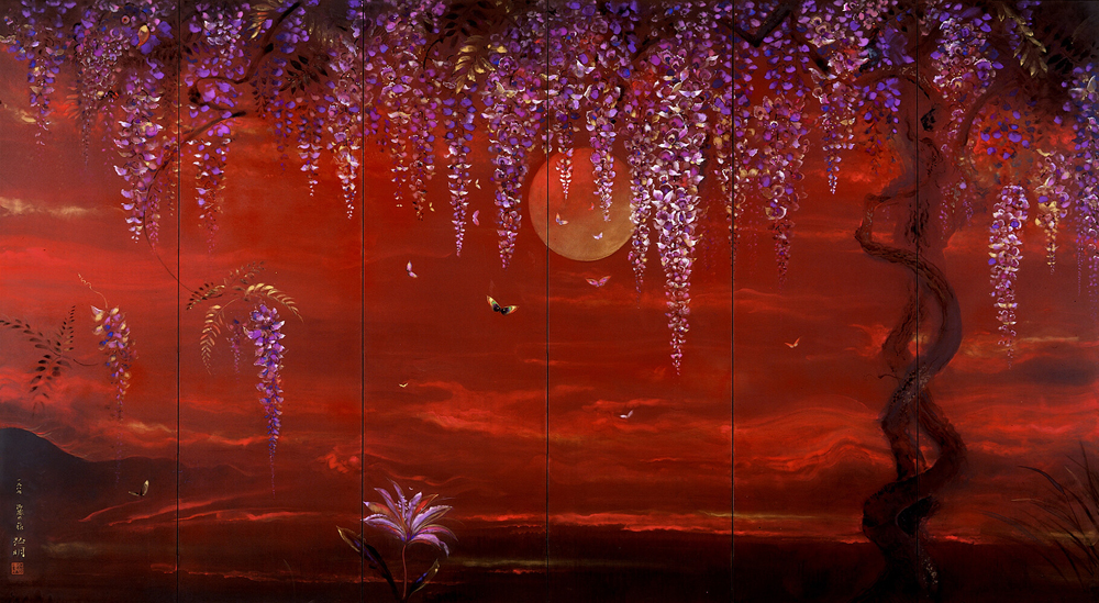 近藤弘明《幻光―御感の藤―》画像