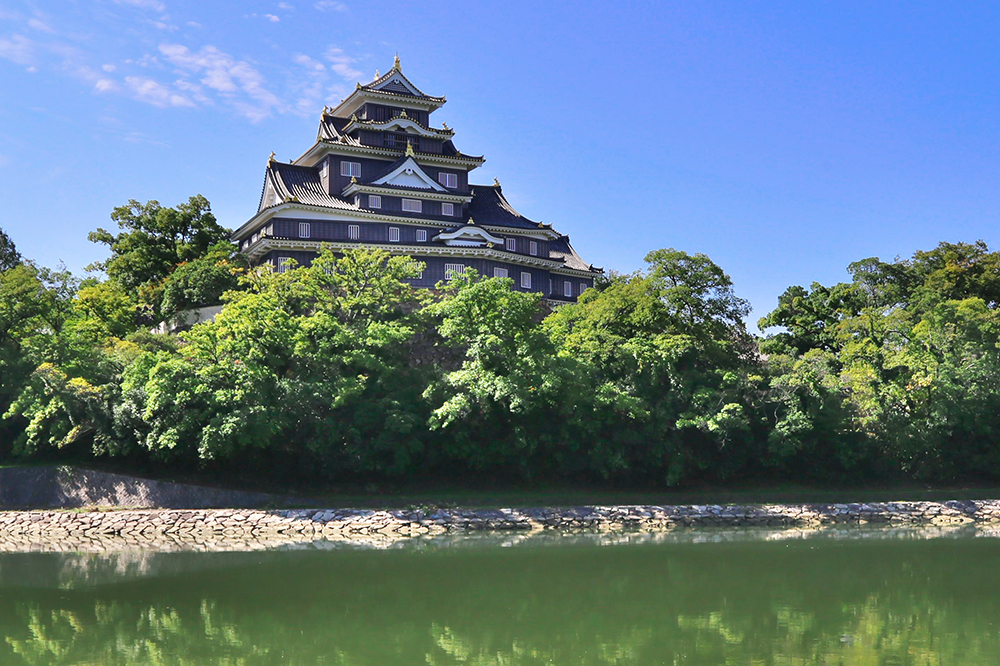 岡山城(烏城)の画像