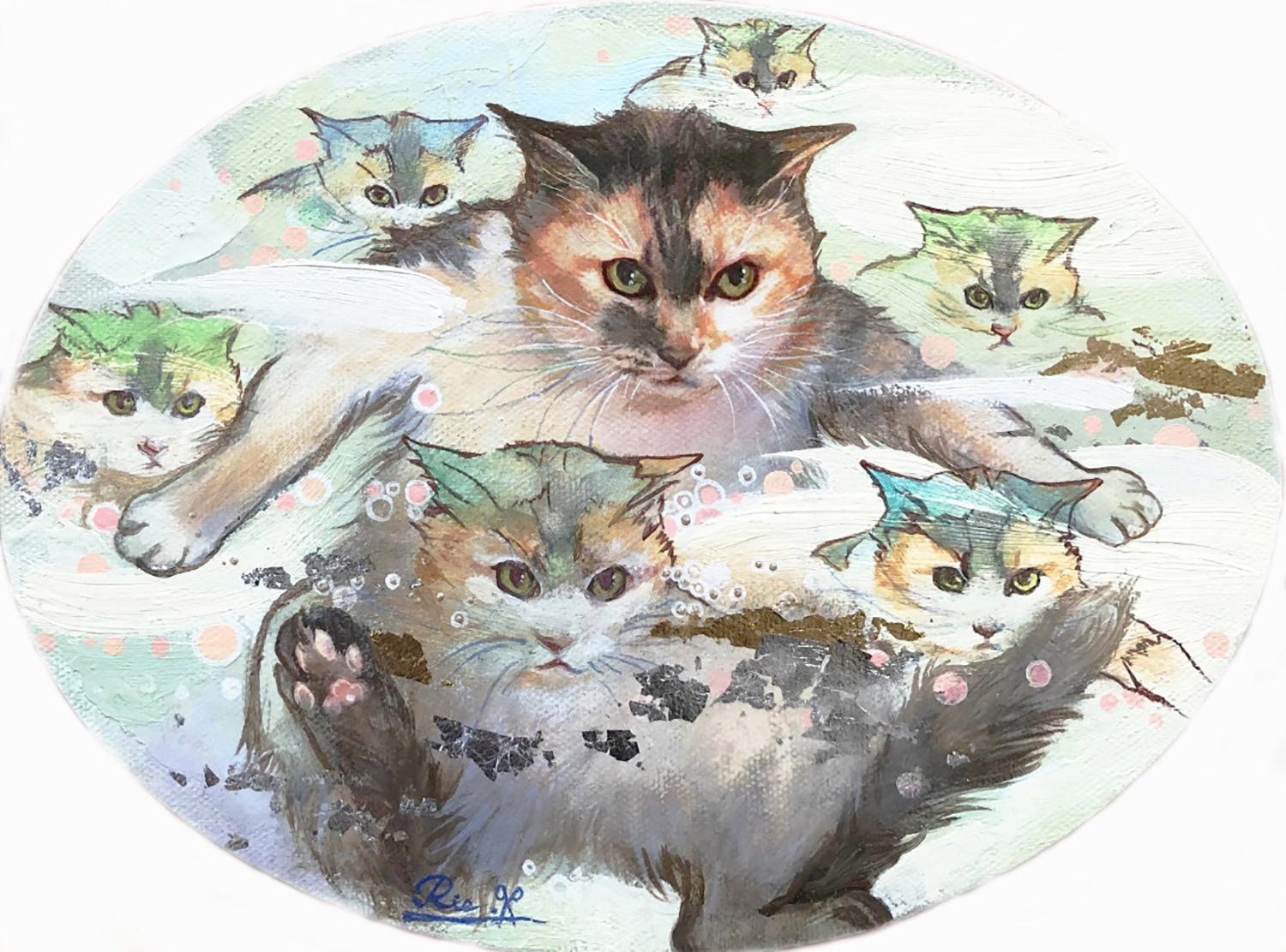 川邊りえ《絶対安全猫》