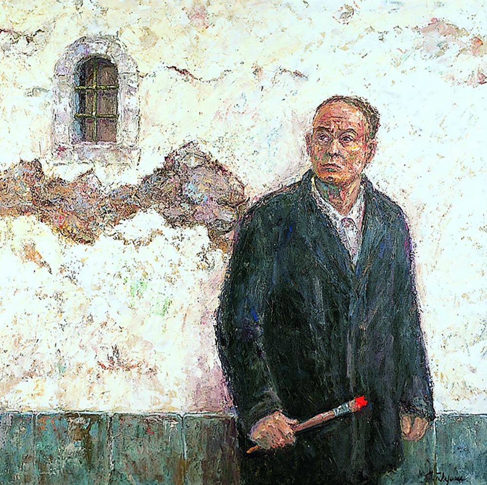 第1回 グランプリ天衣賞 髙島端夫《75歳の自画像》