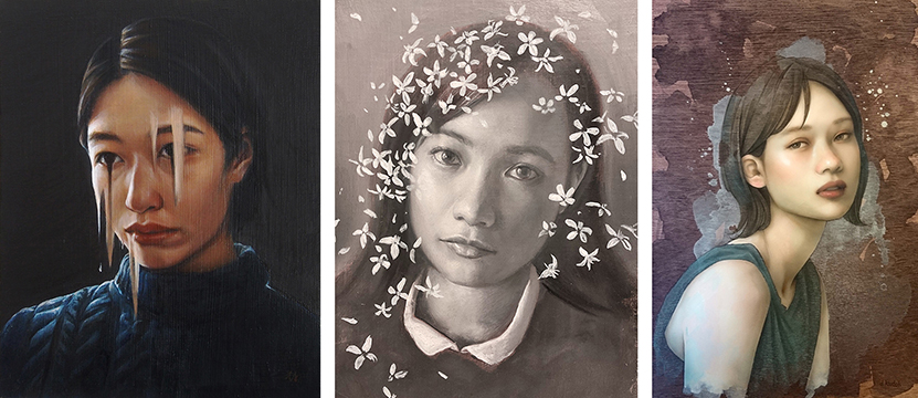 小筆夏海《悲しさを溶かして》、蔵野春生《メイ》工藤大輔《Minchir》画像