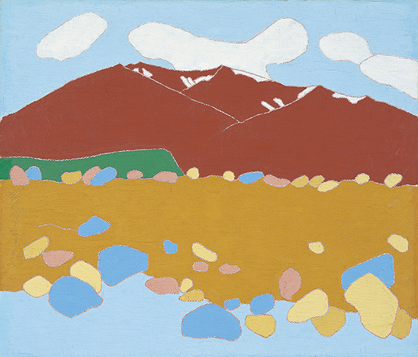 熊谷守一《蔵王》画像