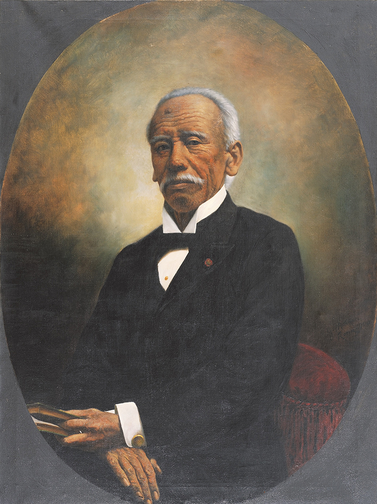 グイード・モリナーリ《川崎正蔵翁像》画像