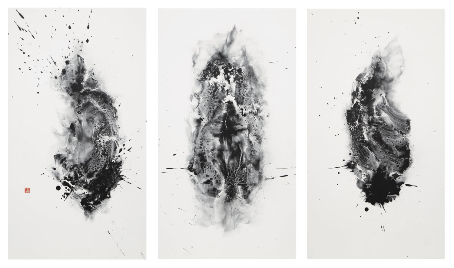 郷祥《鼓動》3連作品 画像