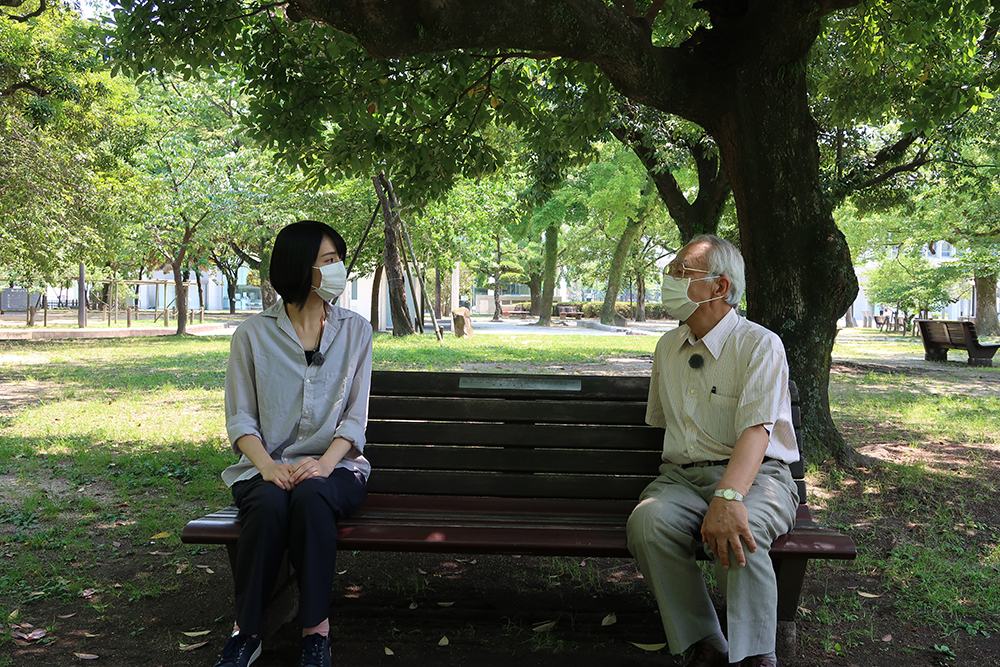 飯田國彦氏にお話を伺う小松美羽