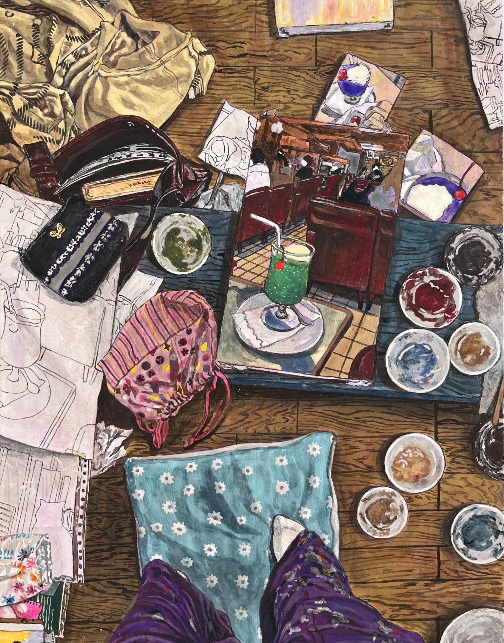 マツシタユキハ。《繰り返しの日々》画像