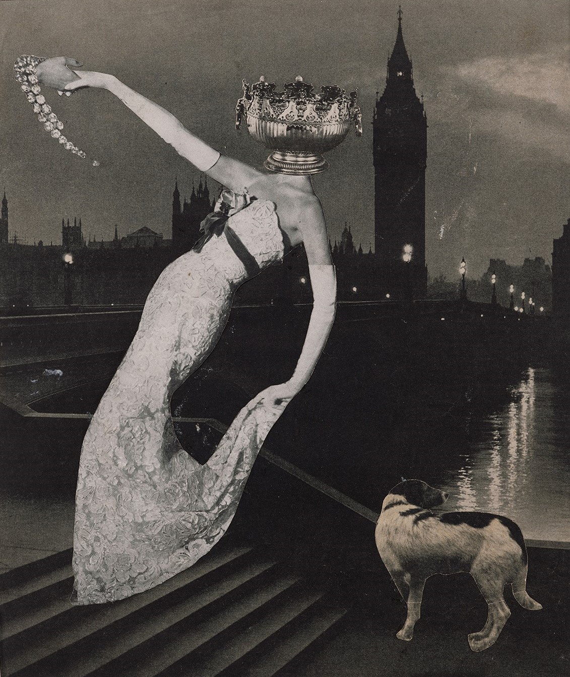 岡上淑子《彷徨》画像