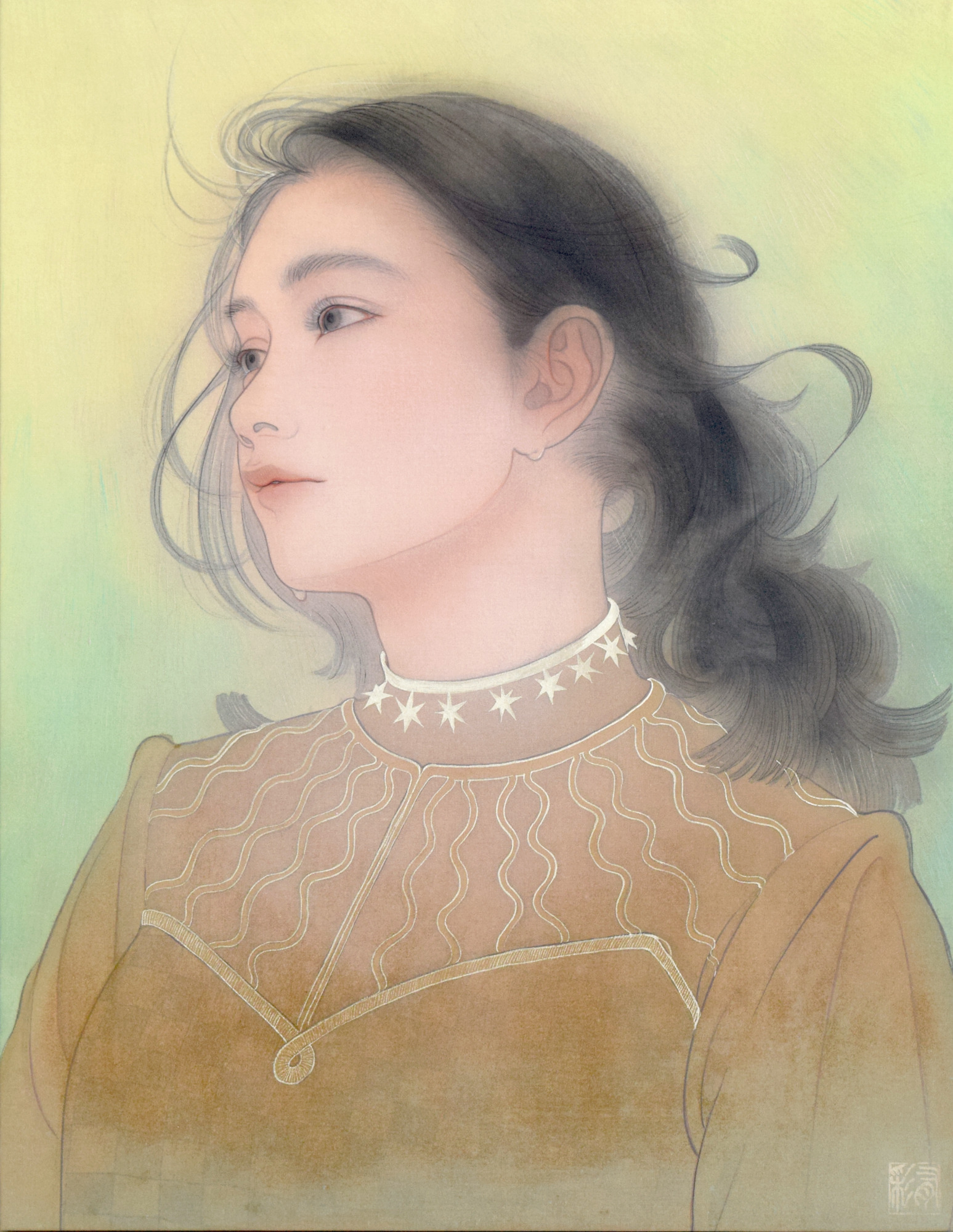 《春の雨》画像