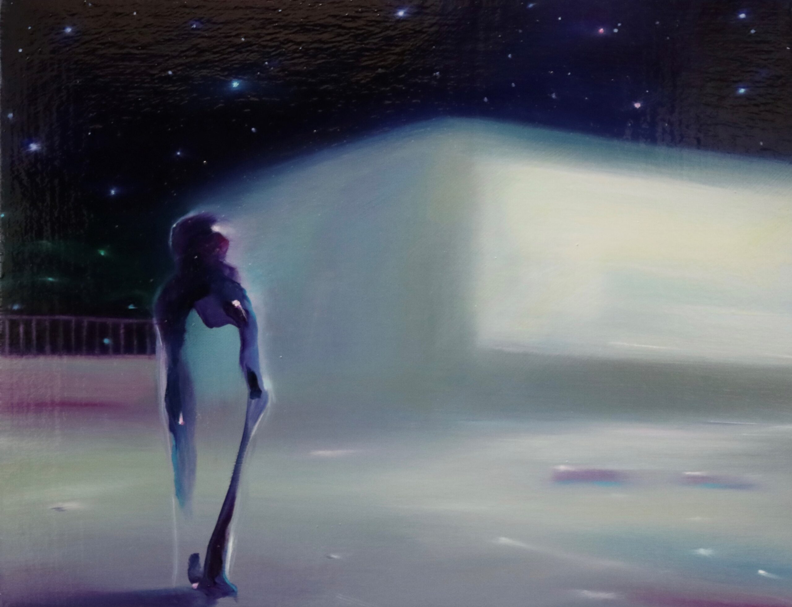 石神雄介《空をみる人》画像