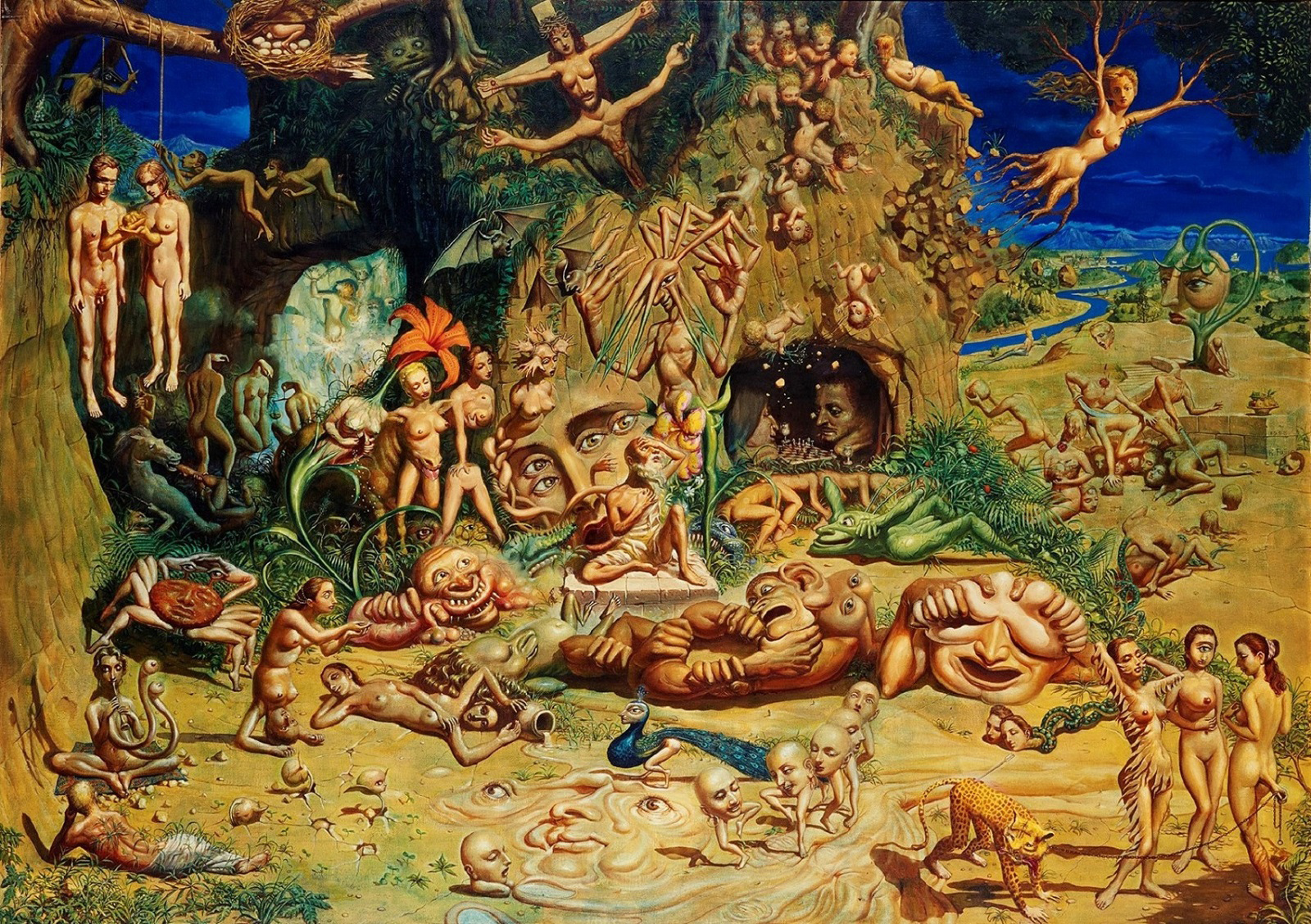 藤野一友《聖アントワーヌの誘惑》画像