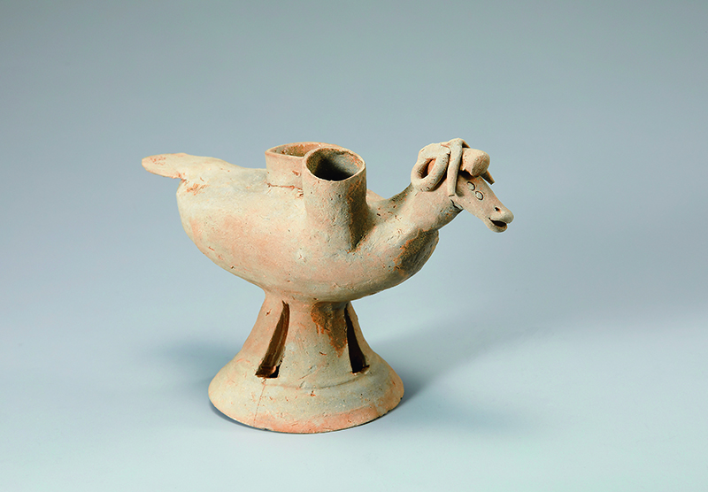 鴨形土器金海望徳里I-194号墓出土 <金官加耶> 4世紀 韓国国立金海博物館