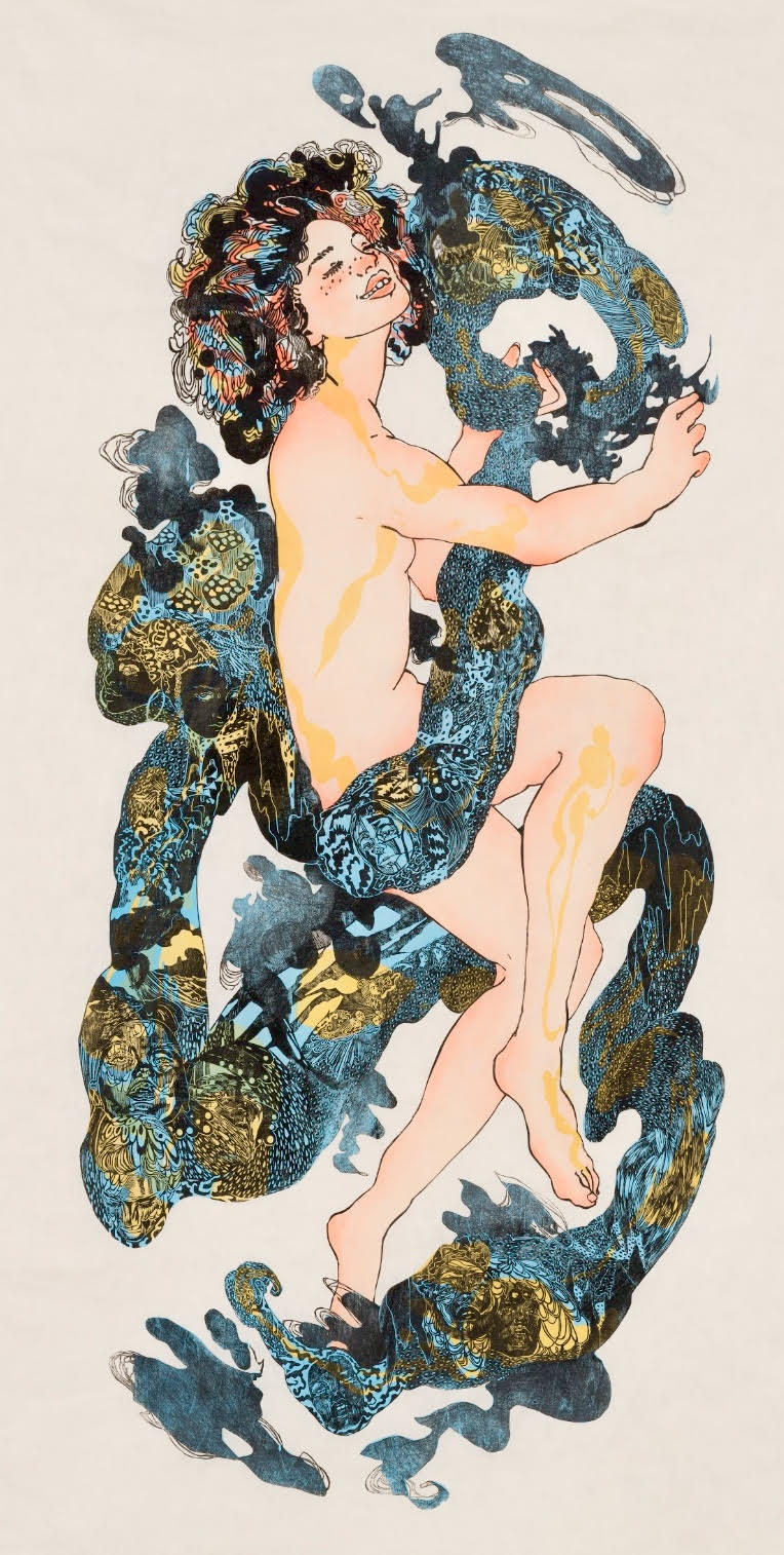 東尾文華《空の方へと》