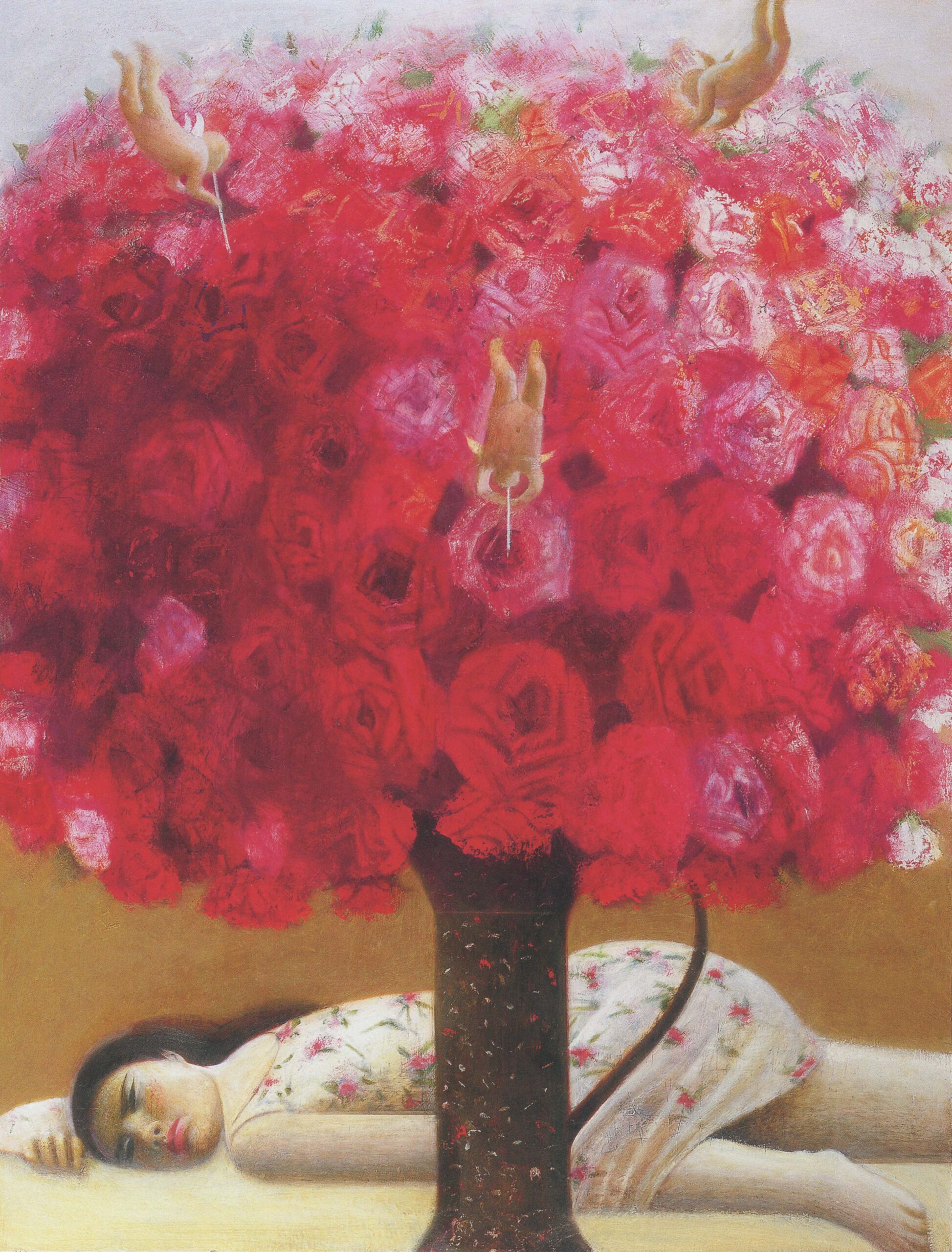 佐々木豊《薔薇の下に眠る》画像