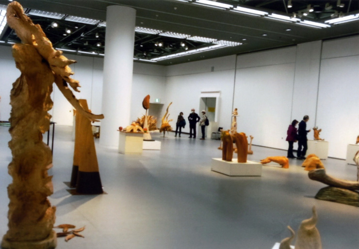 彫刻村ー50年の軌跡ー　会場風景　画像