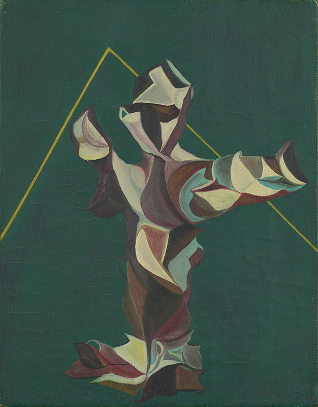 福島秀子《MP》1950 年 個人蔵(石橋財団アーティゾン美術館寄託) @Kazuo Fukushima