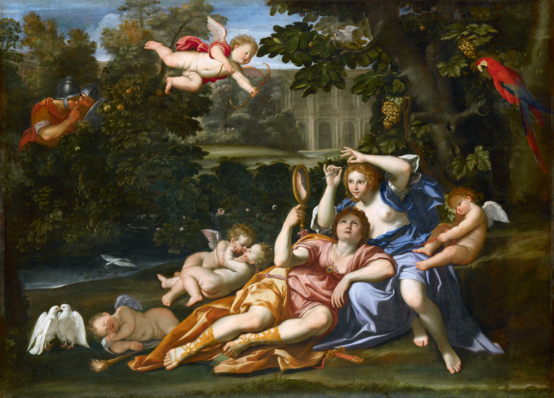 ドメニキーノ《リナルドとアルミーダ》画像