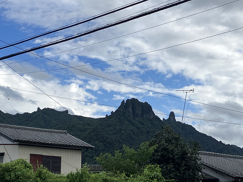 画像:妙義山(筆者撮影)