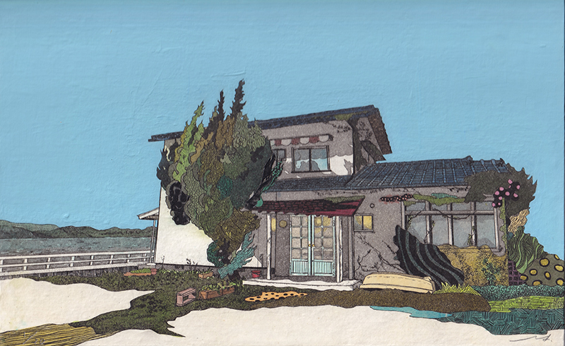 前田由佳理《海辺のアトリエ》