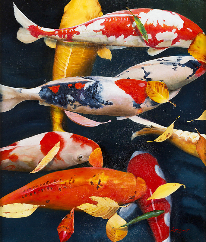 第3会期優秀賞・グランプリ 柿原康司《彩》 油彩/キャンバス