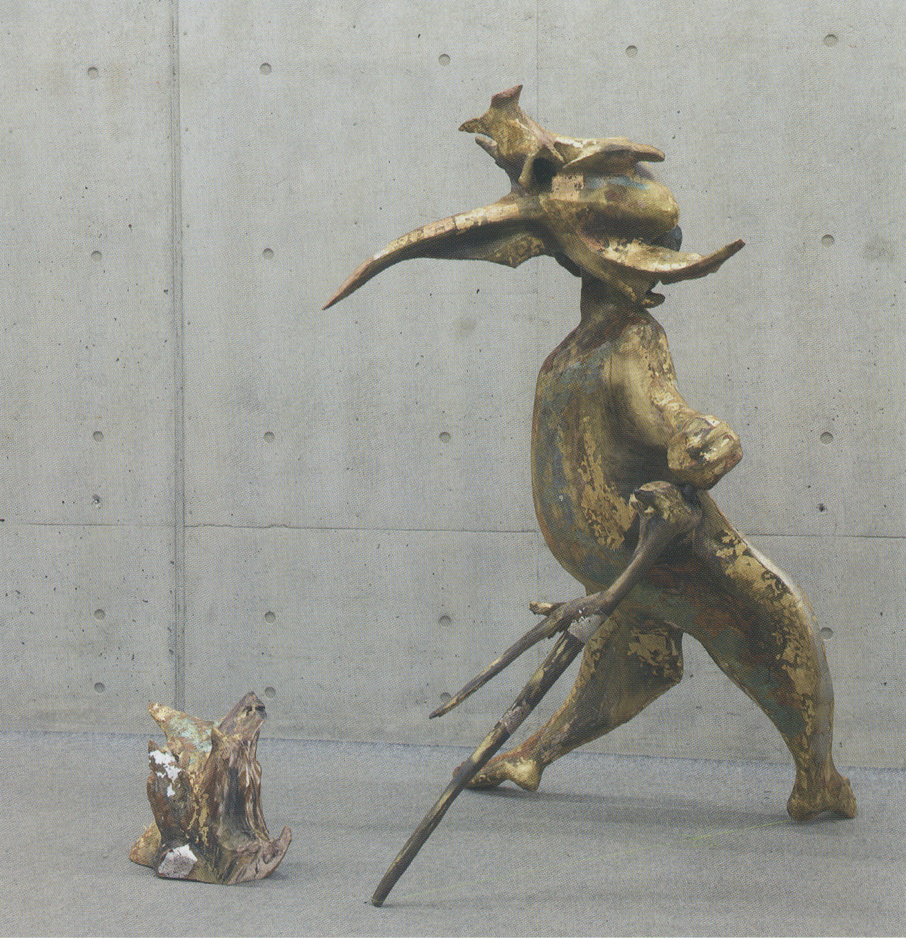 小栁力《一歩前進、一歩後退》画像