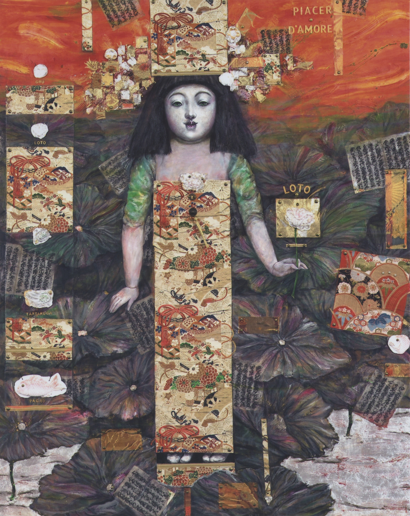 高桑昌作《茜色の刻》2018