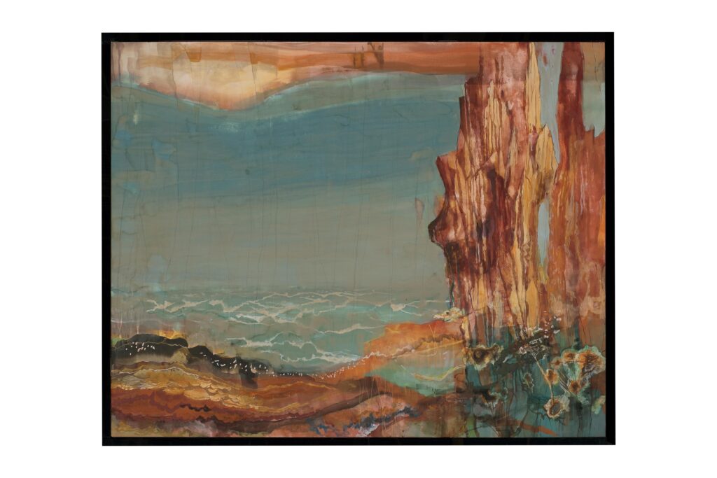 可児貴子《岩窩》画像