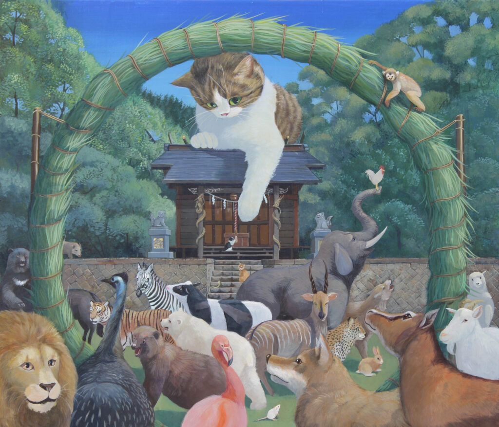 《茅の輪くぐり》