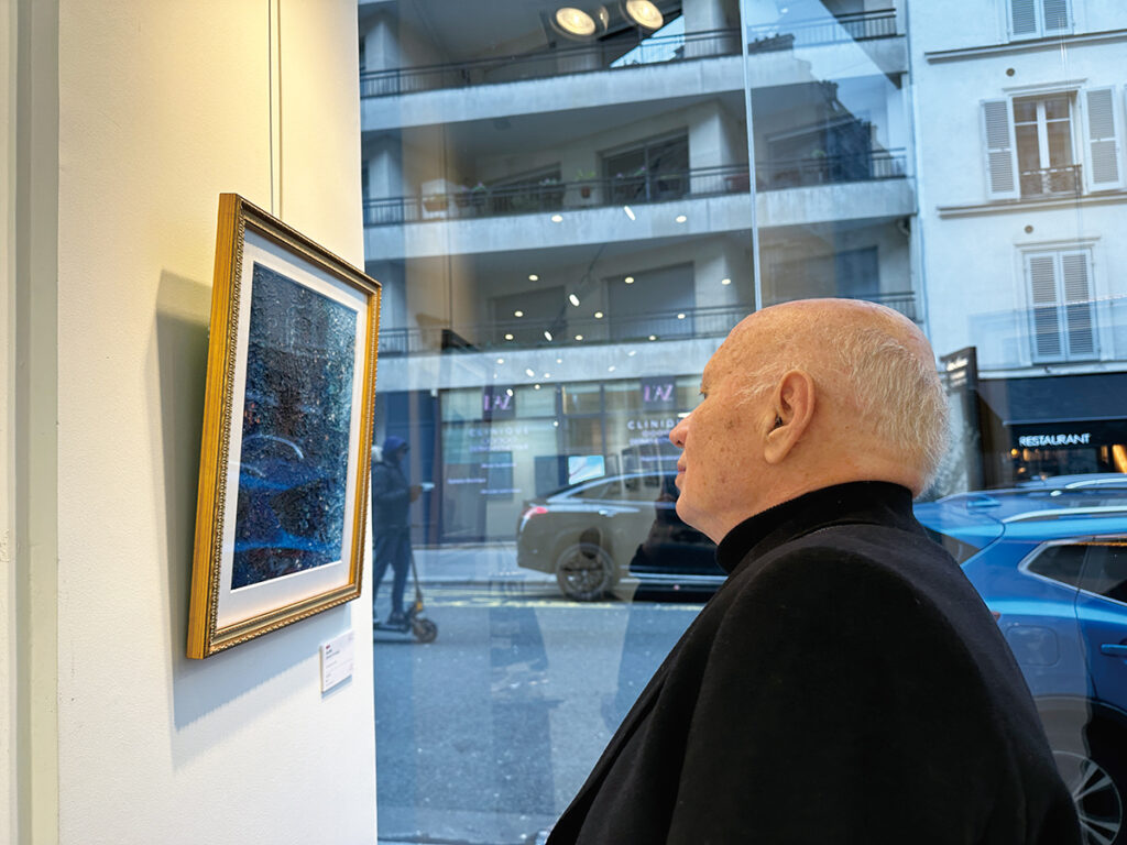 フランス芸術家協会絵画部門代表 アラン・バザール