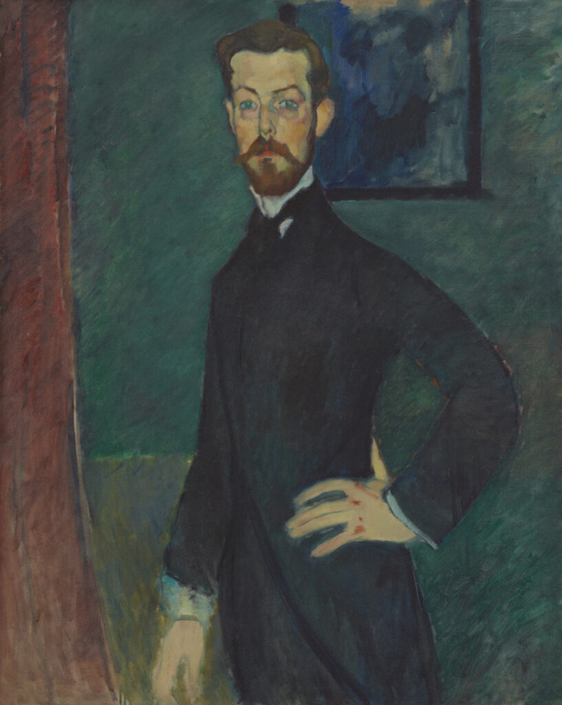 アメデオ・モディリアーニ《ポール・アレクサンドル博士》画像