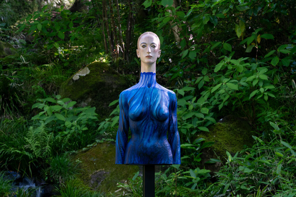 舟越桂《樹の⽔の⾳》画像