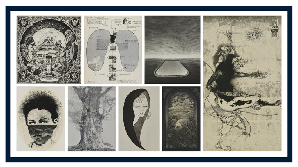 「幻想のフラヌール―版画家たちの夢・現・幻」イメージビジュアル