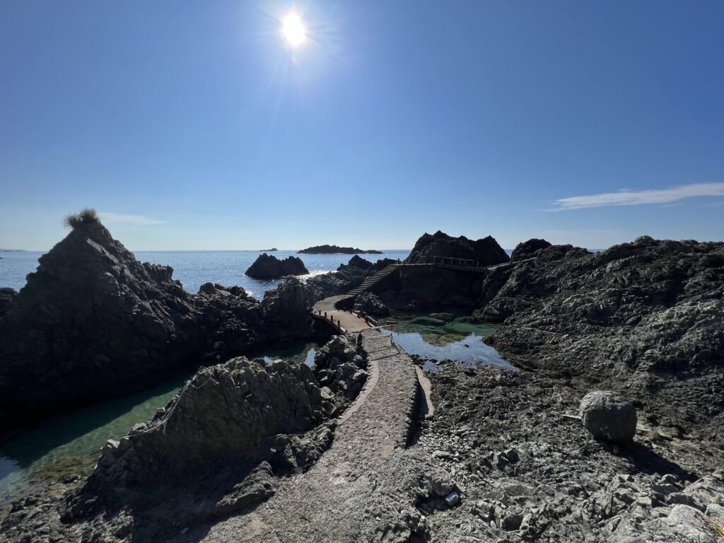 北鵜島の海岸 画像