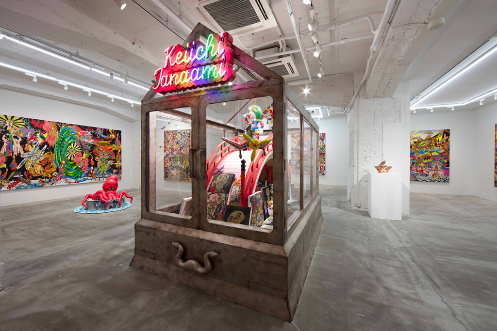 展示風景:田名網敬一「記憶の修築」