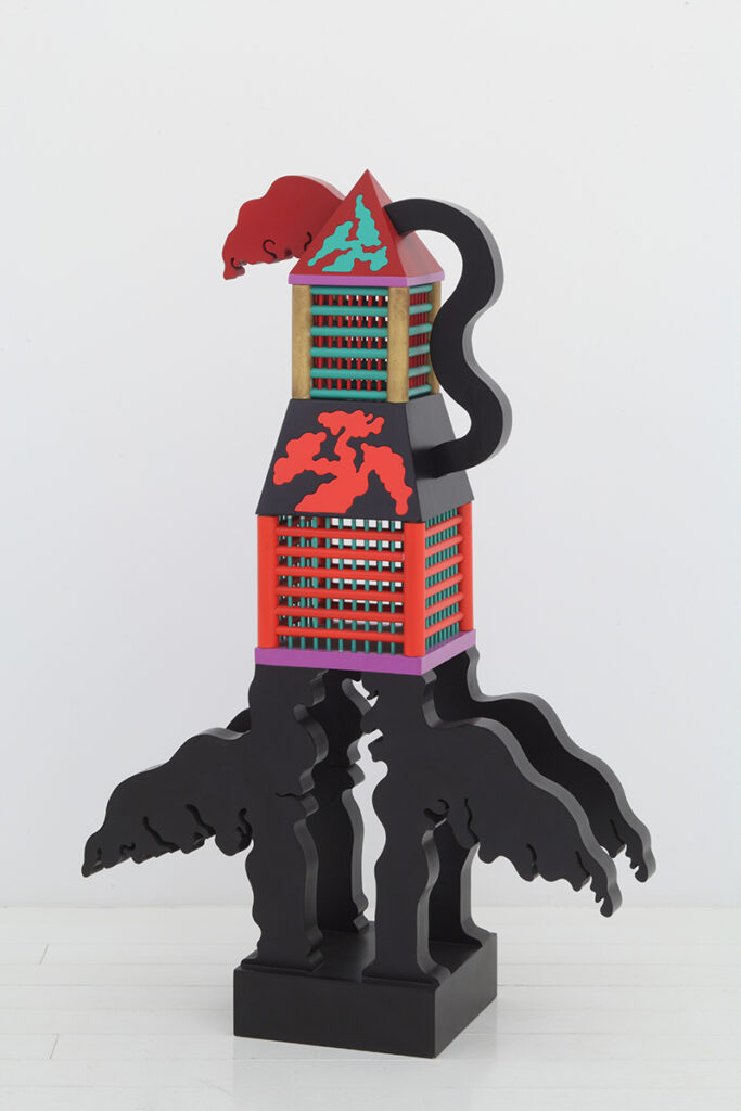 田名網敬一《昇天する家(C)》画像