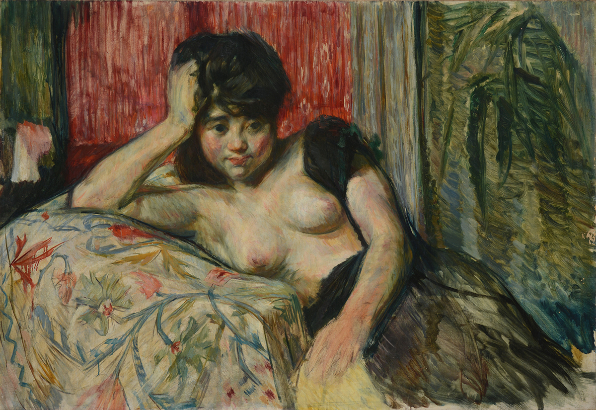 中村彝《婦人像》画像